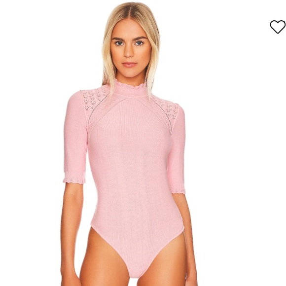 Free People Winter Warmer Solid Bodysuit in Heart Haze NWT - Picture 2 of 5